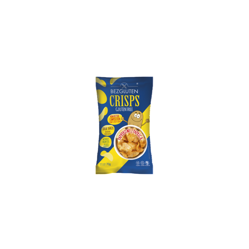 Chipsy paprykowe Bezgluten 70g